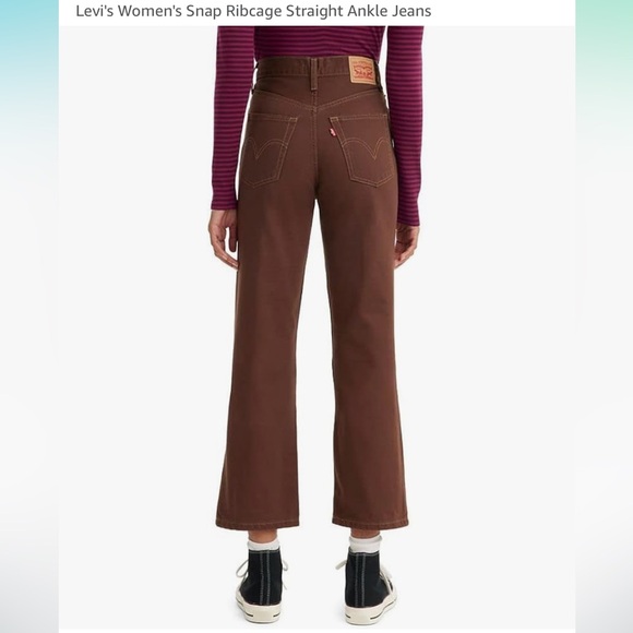 Levi’s Ribcage Straight Ankle Jeans - Picture 4 of 5